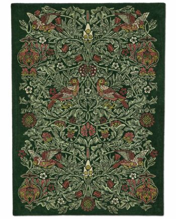 Morris & Co Rug, Bird Tump Green 128307