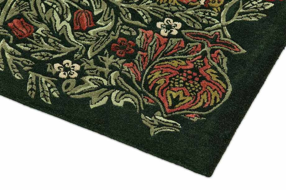 Morris & Co Rug, Bird Tump Green 128307