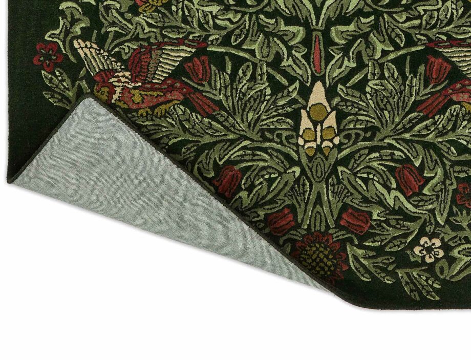 Morris & Co Rug, Bird Tump Green 128307