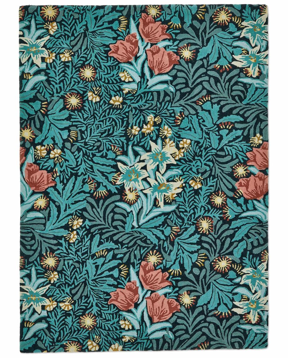 Morris & Co Rug, Bower Indigo 128208