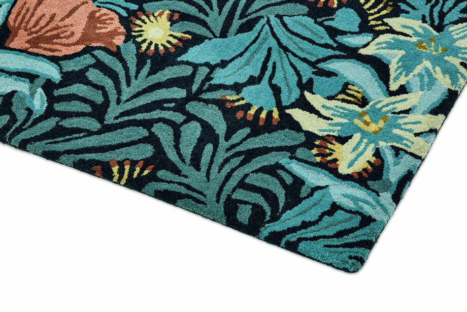 Morris & Co Rug, Bower Indigo 128208