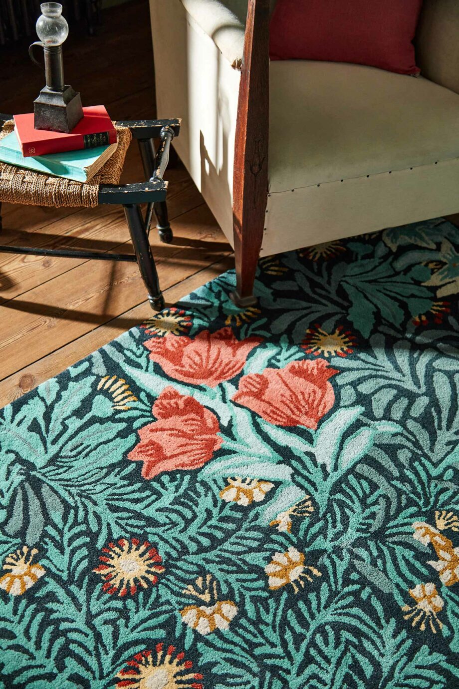Morris & Co Rug, Bower Indigo 128208