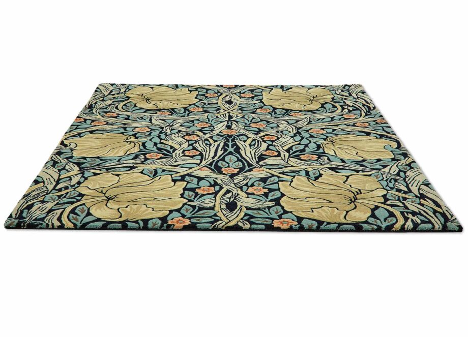 Morris & Co Rug, Pimpernel Indigo 28818
