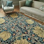 Morris & Co Teppich, Pimpernel Indigo 28818