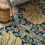 Morris & Co Teppich, Pimpernel Indigo 28818