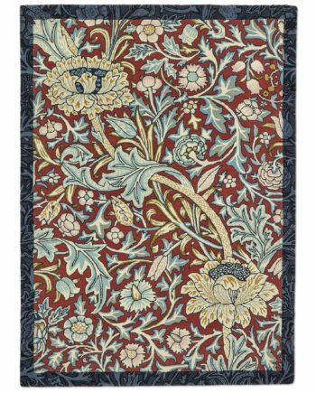 Morris & Co Rug, Trent Madder Red Webbs Blue 1275510