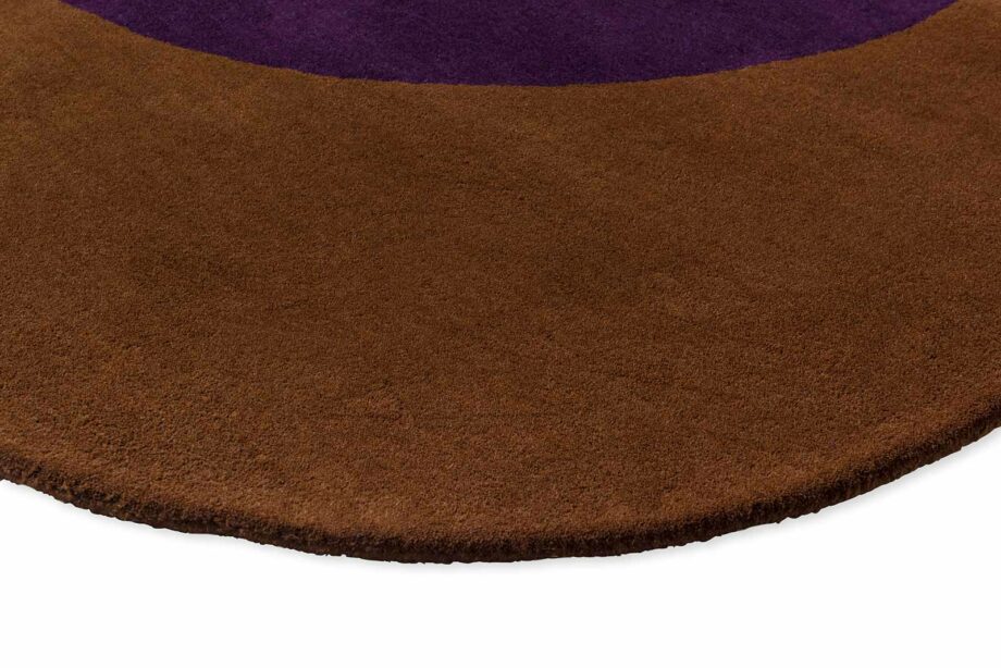 Orla Kiely Rug, Flower Spot Chestnut Violet 158401