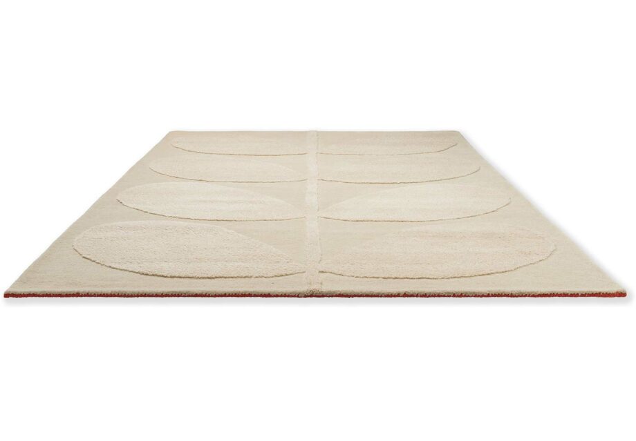 Orla Kiely Rug, Solid Stem Ecru 158309