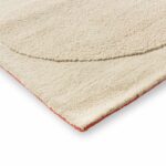 Orla Kiely Rug, Solid Stem Ecru 158309