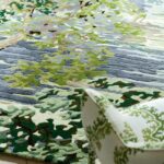 Sanderson Teppich, Ancient Canopy Forest Green 146708