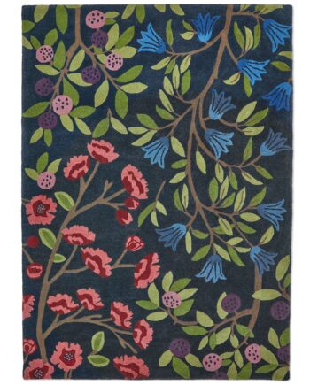 Sanderson Foraging Indigo 146618 A