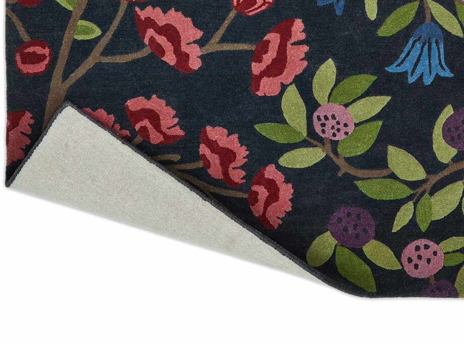 Sanderson tapis, Foraging Indigo 146618