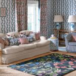 Sanderson Foraging Indigo 146618 interior 1