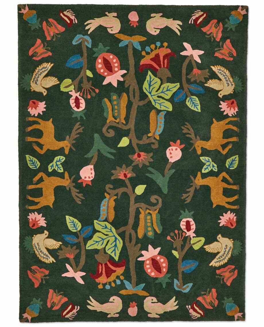 Sanderson tapis, Forest of Dean Forest Green 146907