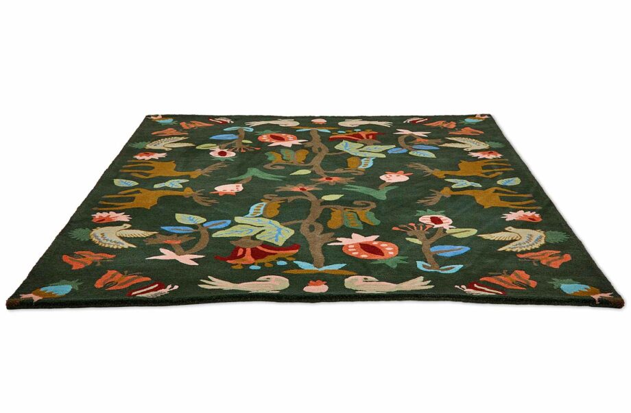 Sanderson tapis, Forest of Dean Forest Green 146907