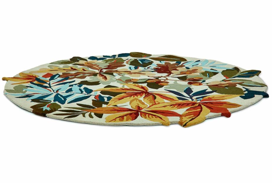 Sanderson Robins Wood Russet Brown 146501 D round