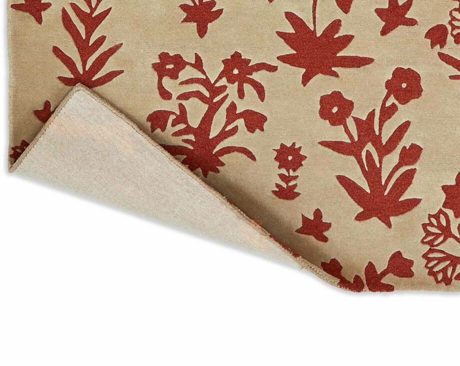 Sanderson Woodland Glade Linen Russet Brown 146801 F