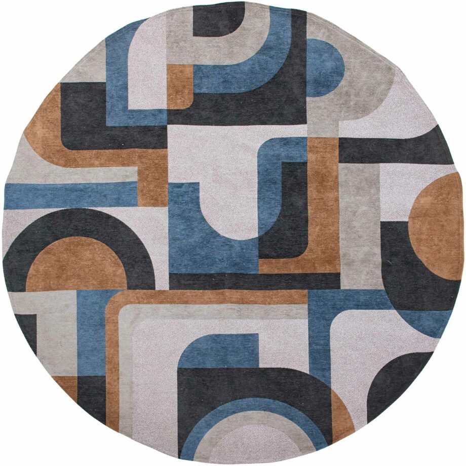 Louis De Poortere 9196 Nuance Module Camel Blue round
