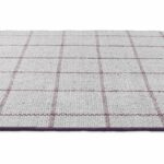 Brink & Campman tapis, Craft Matter Check Ash Stone Red 049100