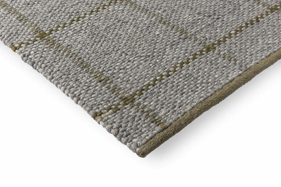 Brink Campman Craft Matter Check Slate Olive 049104 E