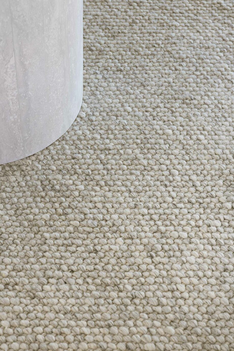 Brink & Campman Rug, Craft Matter Plain Ash Grey 049107