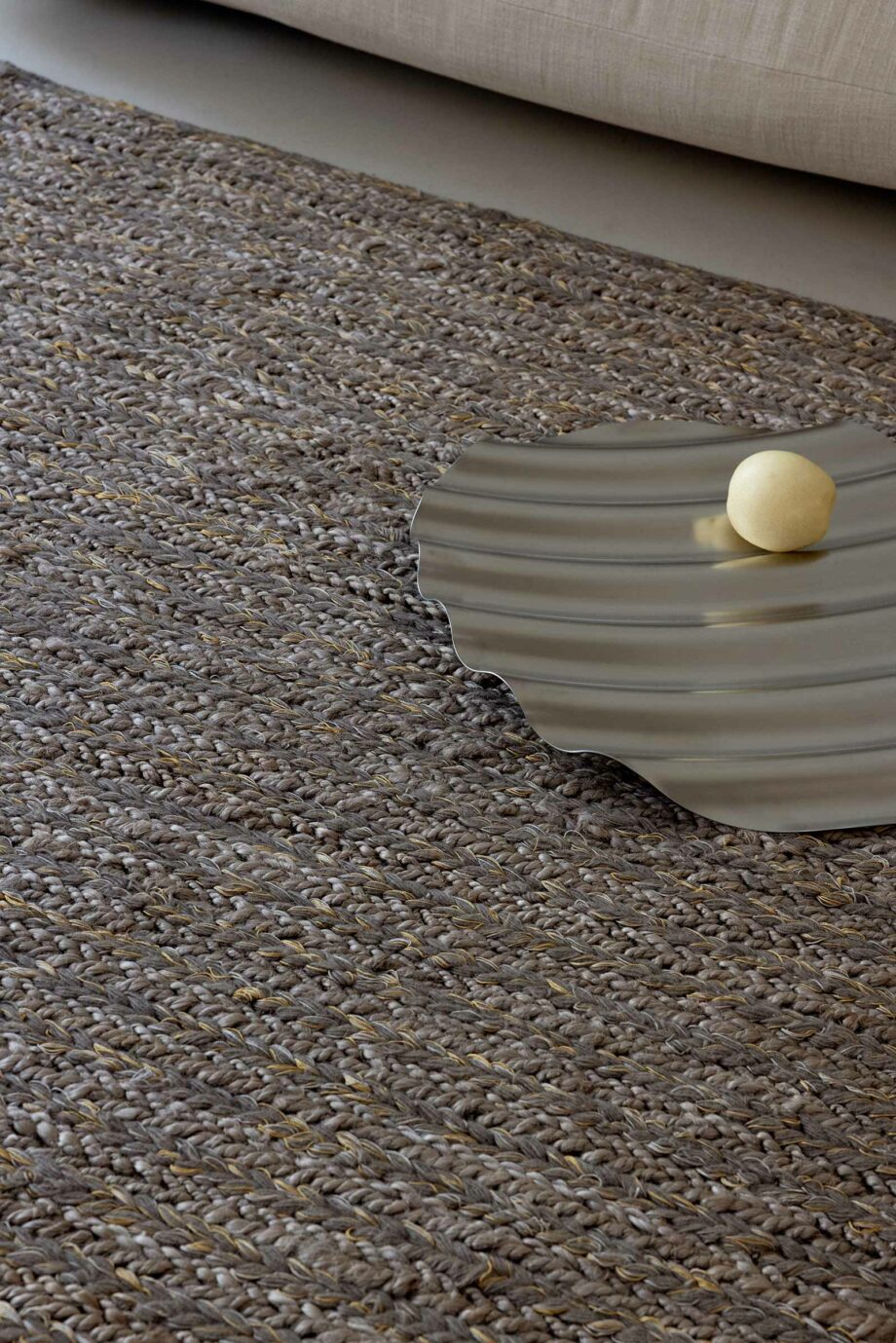 Brink & Campman Rug, Craft Plait Stone 049004