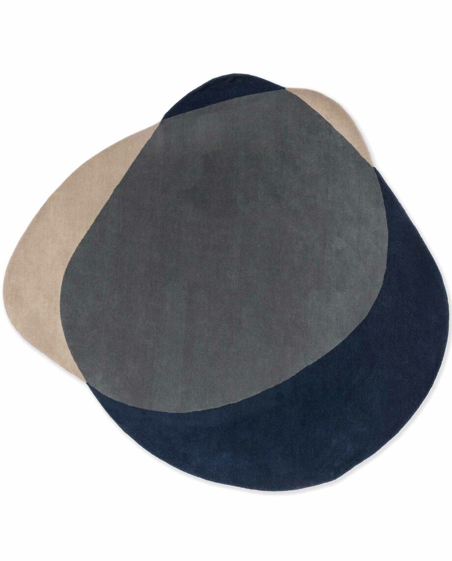 Brink & Campman Teppich, Element Arp Blue 087608