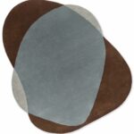 Brink & Campman tapis, Element Chad Brown Blue 087705