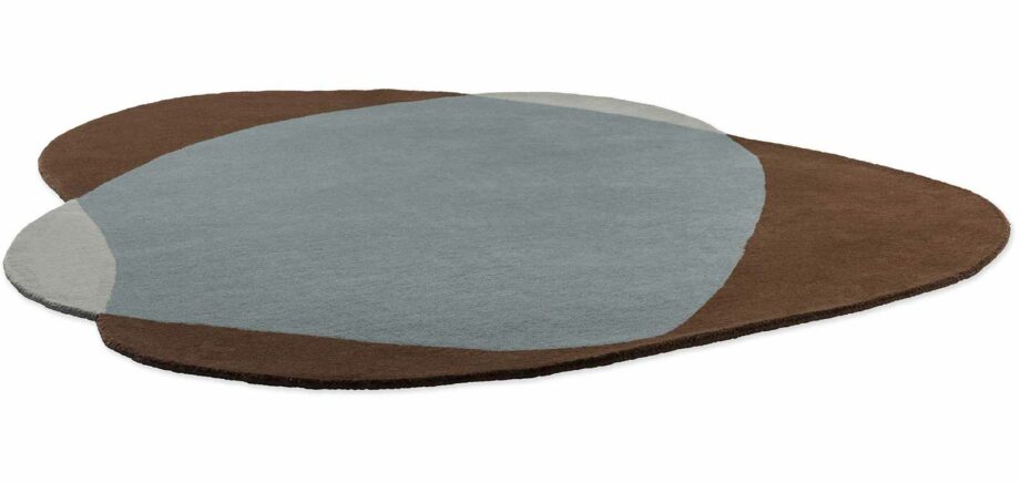 Brink & Campman Rug, Element Chad Brown Blue 087705
