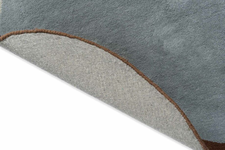 Brink & Campman Rug, Element Chad Brown Blue 087705