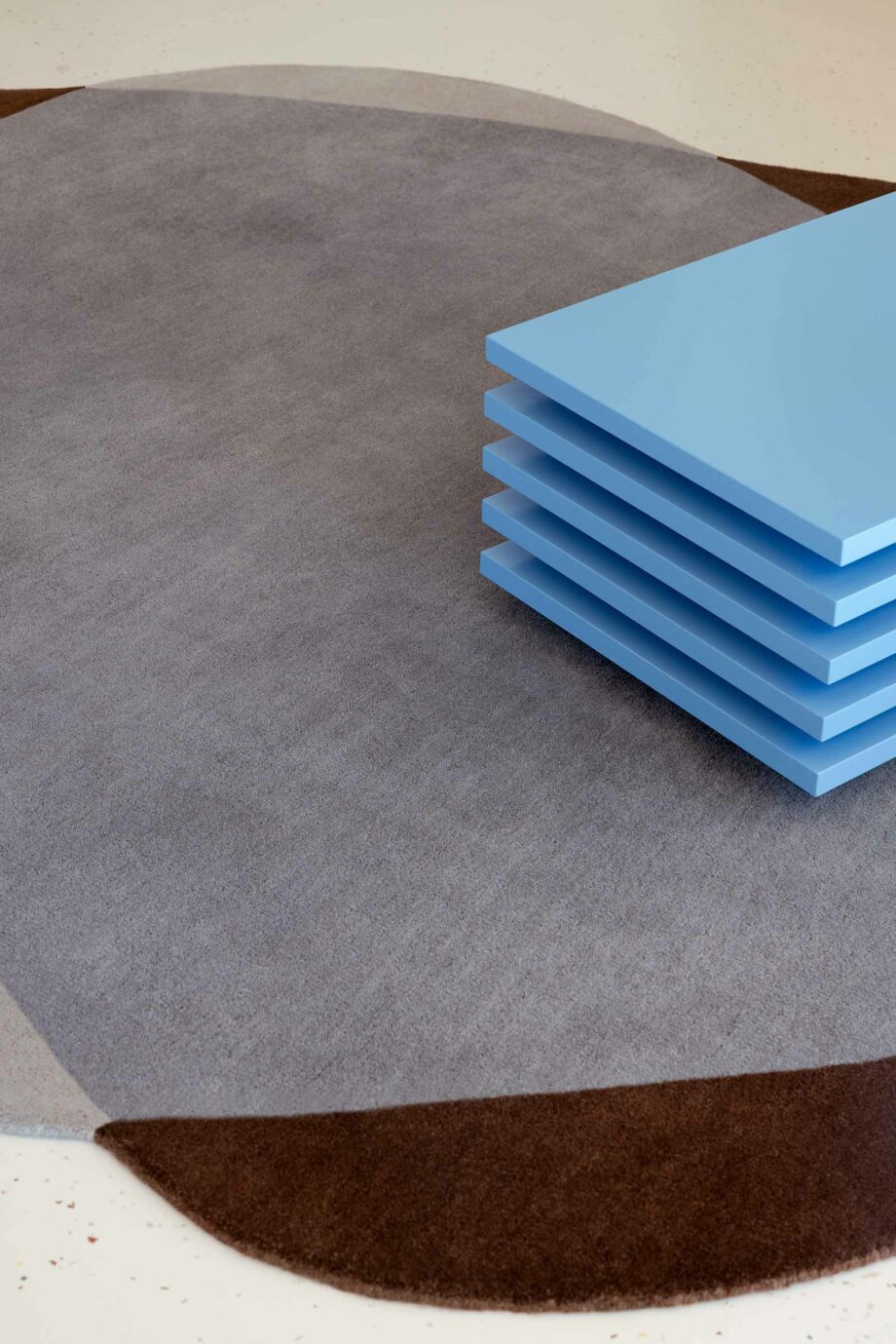 Brink & Campman Rug, Element Chad Brown Blue 087705