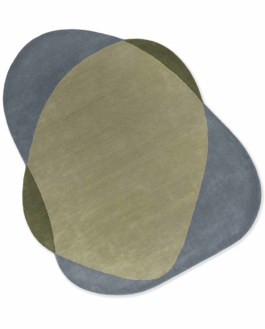 Brink & Campman Teppich, Element Chad Grey Green 087704