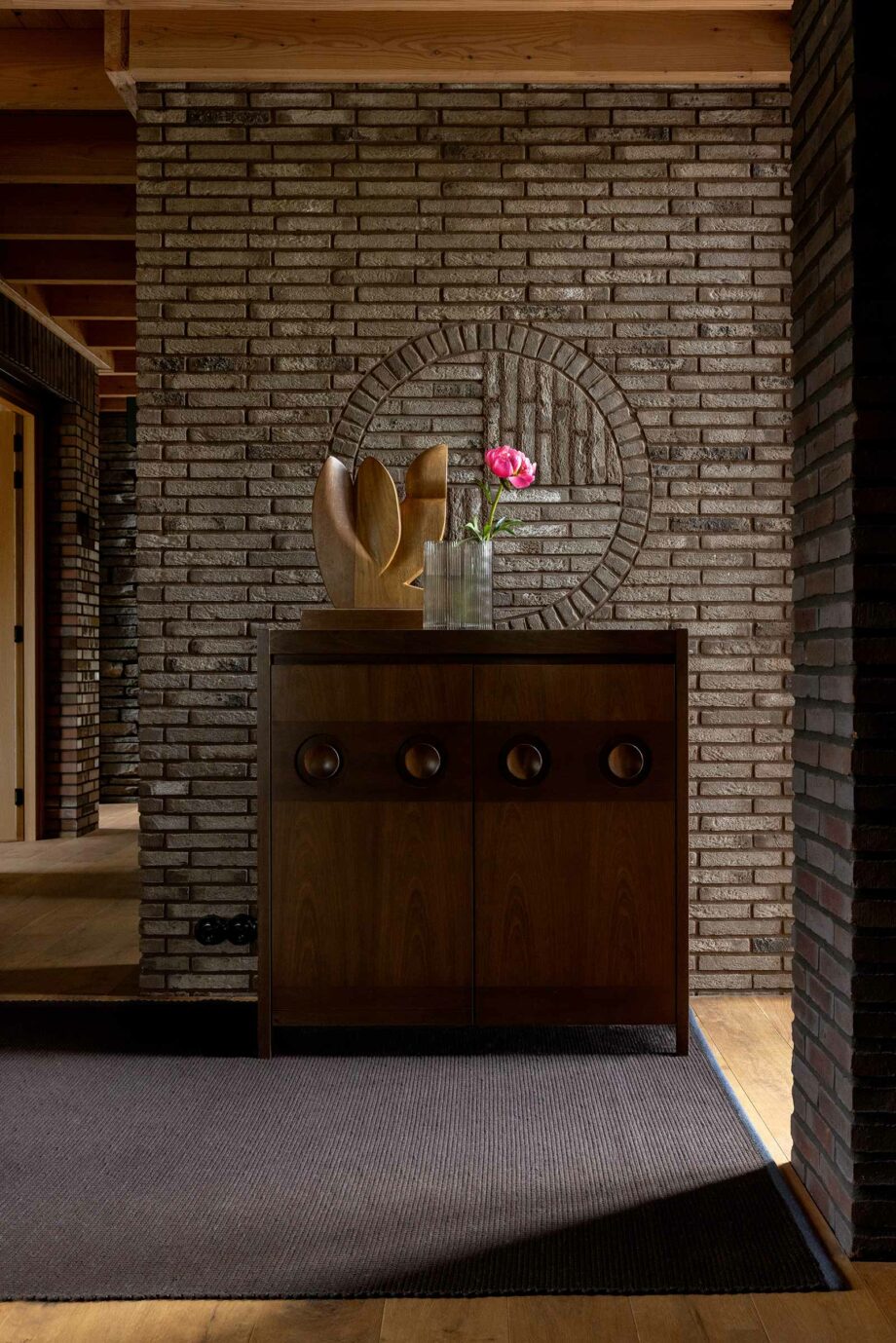 Brink Campman Grid Cacao 129015 interior A