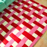 Harlequin Basket Weave Coral Rose 144102 interior C