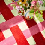 Harlequin Basket Weave Coral Rose 144102 interior D