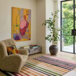 Harlequin Rug, Pomegranate Clementine 143403