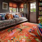 Harlequin Teppich, Wonderland Floral Amber Lapis 144713