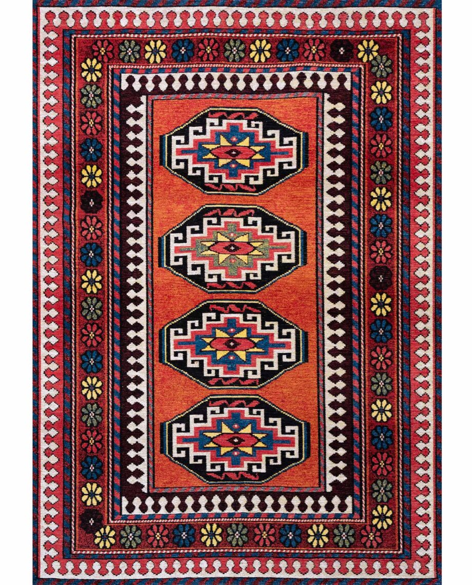 Louis De Poortere rug Antiquarian Antalia 9844 Red Mix