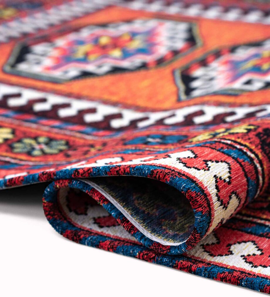 Louis De Poortere rug Antiquarian Antalia 9844 Red Mix fold