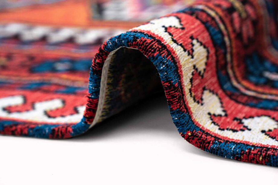 Louis De Poortere rug Antiquarian Antalia 9844 Red Mix upfold