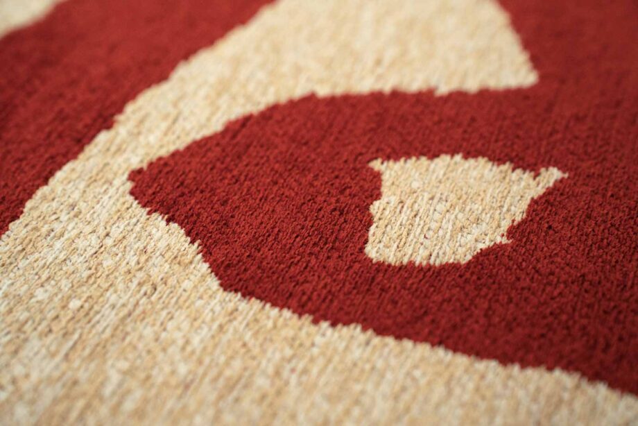 Louis De Poortere rug Craft Ribbon 9847 Imperial Red zoom 3