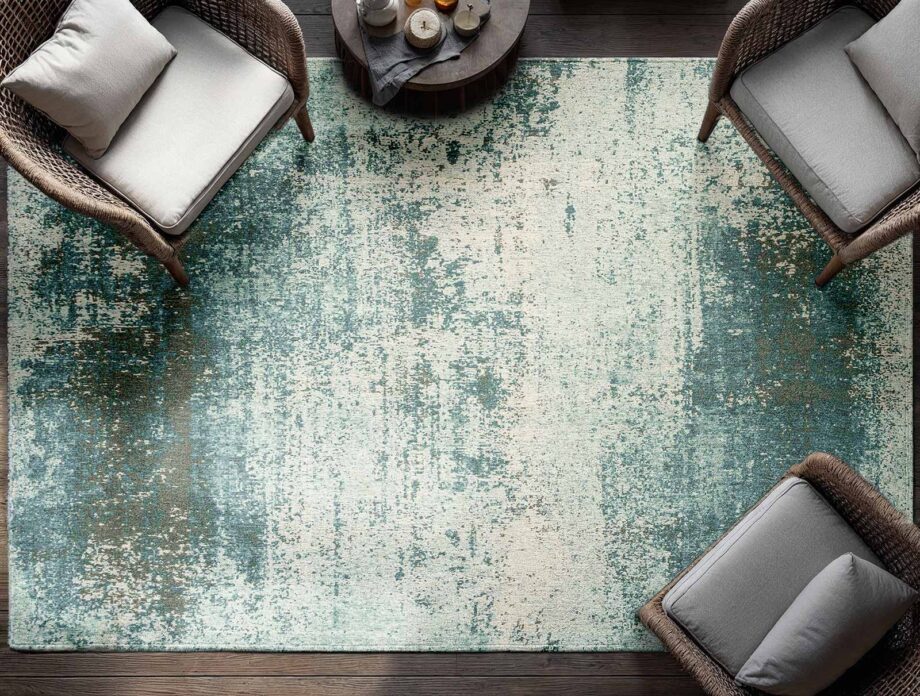 Louis De Poortere rug Mad Men Virgin Land 9656 Virgin Land Neptune Ambiance