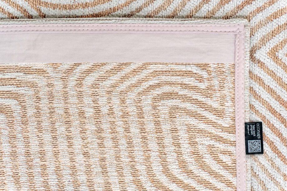 Louis De Poortere rug Meditation Coral 9800 Indian Sand back
