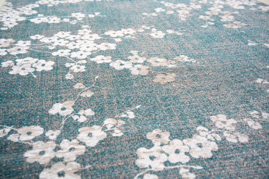 Louis De Poortere rug Sakura 9850 Sakura Lake Blue zoom