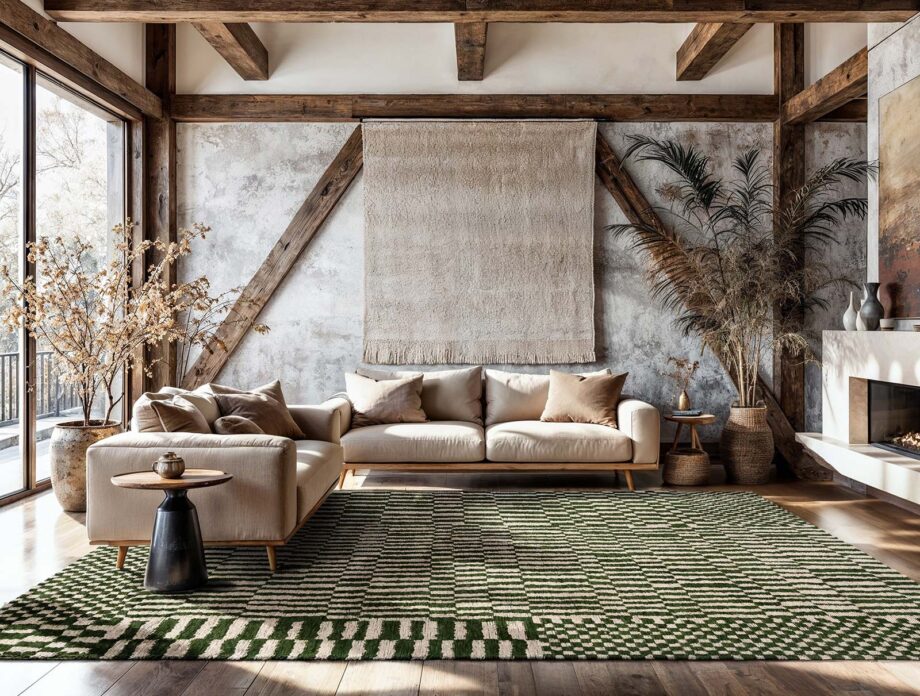 Louis De Poortere rug Structures Berber 9650 Berber Oasis