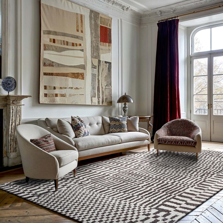 Louis De Poortere rug Structures Berber 9651 Berber Caidal 6