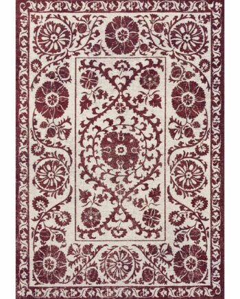 Louis De Poortere tapijt Antiquarian Suzani 9734 Zephyr