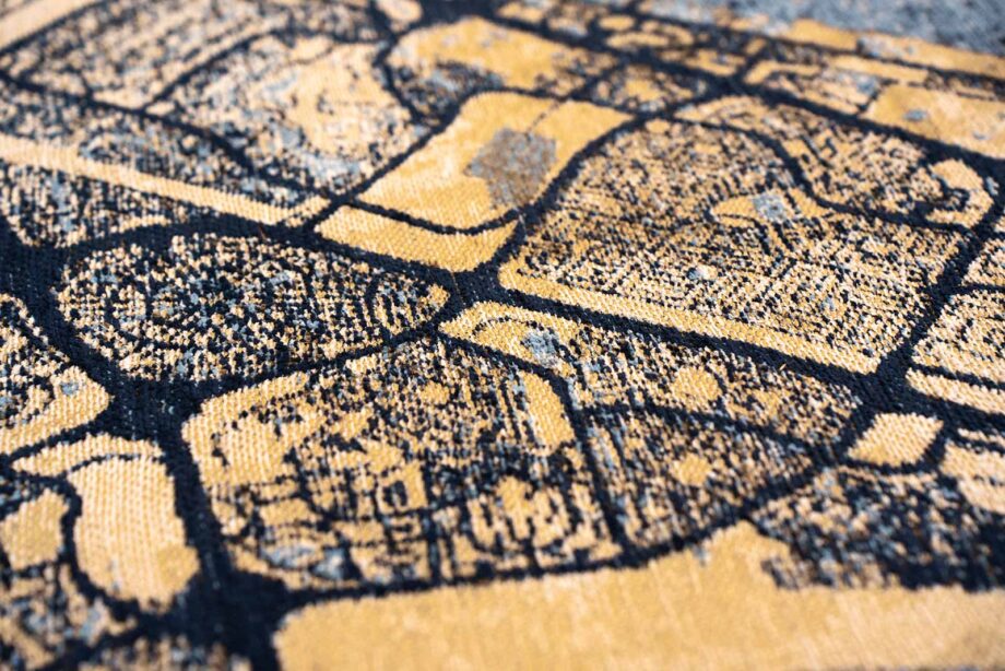 Louis De Poortere tapijt Cities Dubai 9698 Gold Sea zoom 5