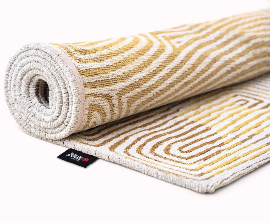 Louis De Poortere tapijt Meditation Coral 9799 Yellowhippy roll