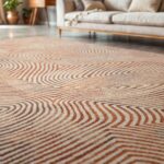 Louis De Poortere tapijt Meditation Coral 9800 Coral Indian Sand Ambiance 2